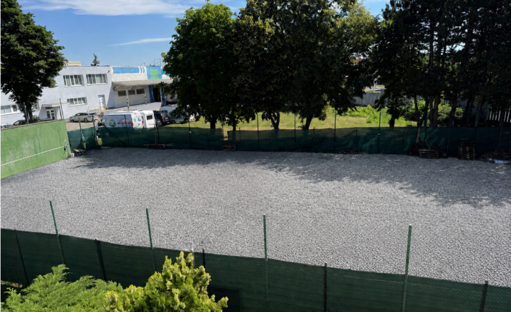 Paved Outdoor Area for Rent – 650 m², Nová Rožňavská