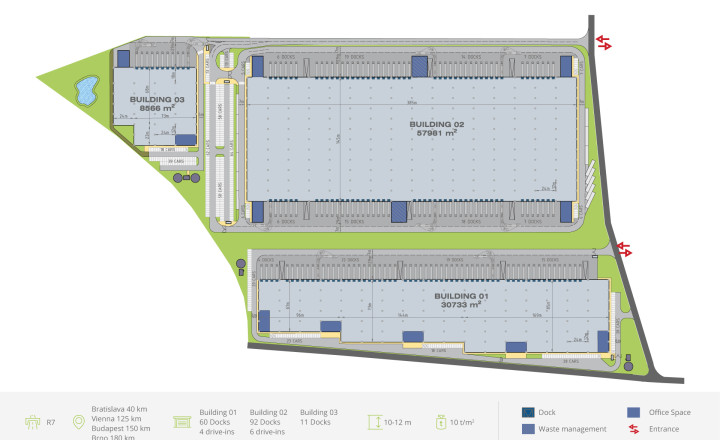 Warehouse Dunajská Streda 5000 m2