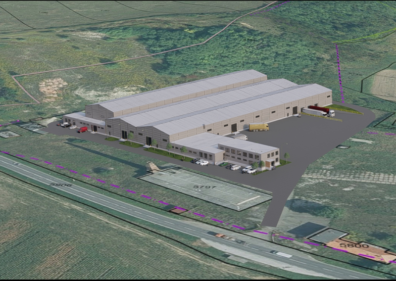 MODERN PRODUCTION &amp; WAREHOUSE HALL | 11,000 m² in Gemer